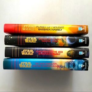 Star Wars Vintage Book Lot of 4